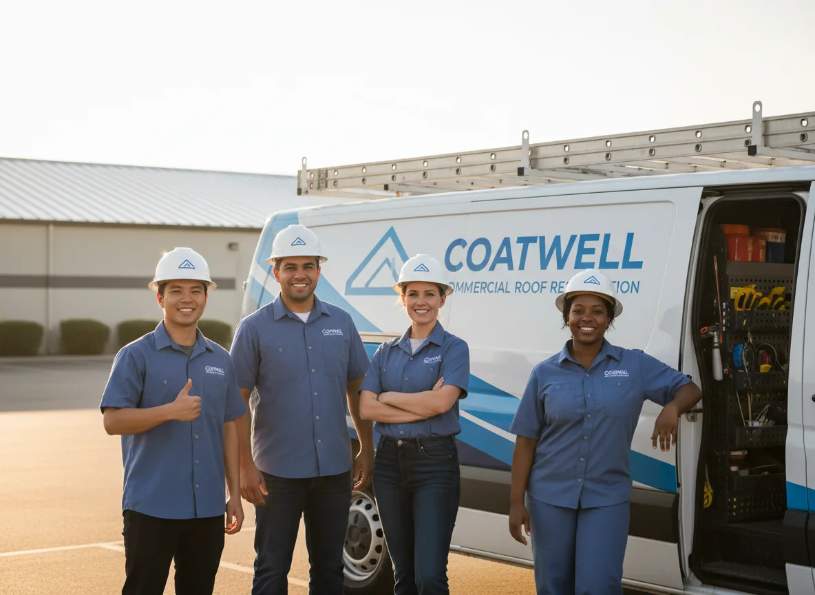 Commercial roof coating company in Westerville, OH